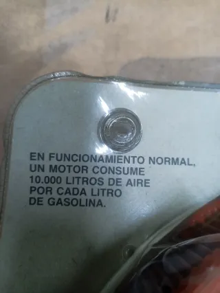 Filtro de aire Renault R-5, R-7