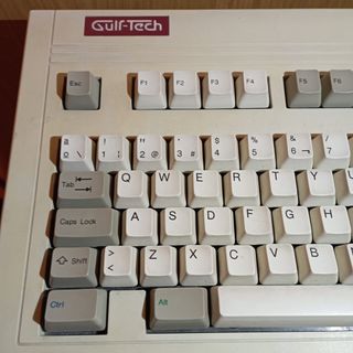 Teclado Mecánico Vintage Gulf-Tech  - ALPS White -
