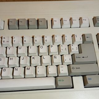 Teclado Mecánico Vintage Gulf-Tech  - ALPS White -