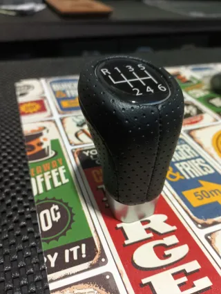 Pomo Palanca Cambios BMW Piel E90 E60 E46