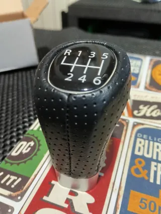 Pomo Palanca Cambios BMW Piel E90 E60 E46