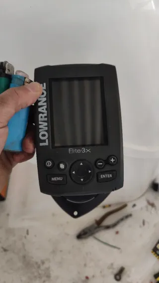 Lowrance Elite 3x+ traductor+batería