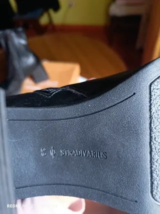 Botines negros Stradivarius mujer