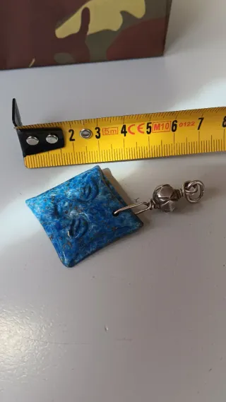 Ciondolo Argento 925 Pietra Dura Viso