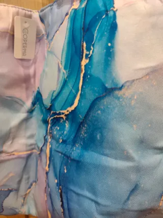 Bolsa de playa azul y morada nueva