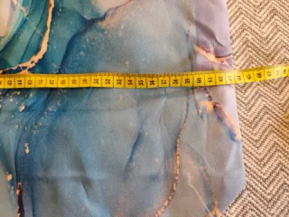 Bolsa de playa azul y morada nueva