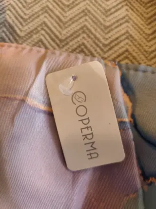 Bolsa de playa azul y morada nueva