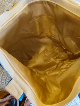 Bolsa de playa azul y morada nueva