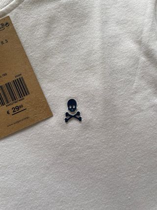 Camiseta Scalpers Blanca Talla L