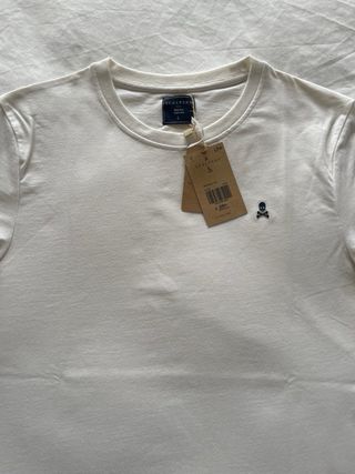 Camiseta Scalpers Blanca Talla L