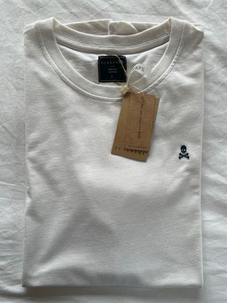 Camiseta Scalpers Blanca Talla L