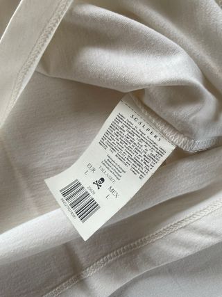 Camiseta Scalpers Blanca Talla L