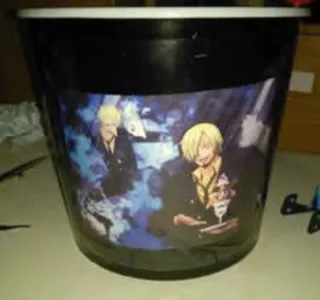Vaso y cubo palomitas personalizados