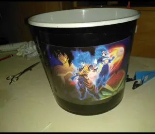 Vaso y cubo palomitas personalizados