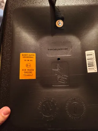 Silla de coche para bebé azul