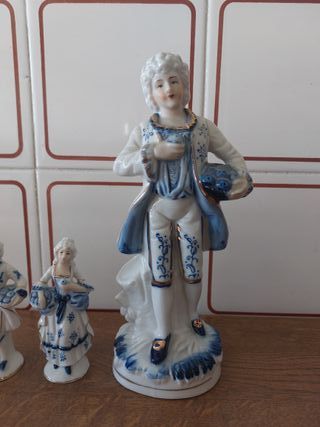 Figuras porcelana EIHO Japón antiguas