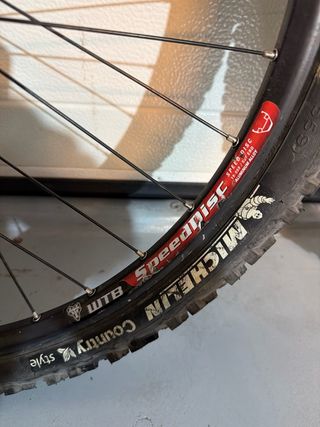 Ruedas MTB 26 WTB disco + cassette Shimano 9v