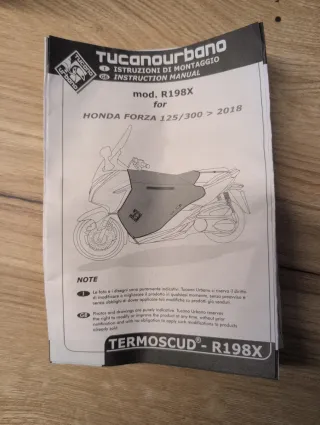 Manta Tucano Urbano Termoscud Moto Scooter