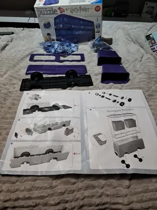 Puzzle 3D Ravensburger Harry Potter Knight Bus