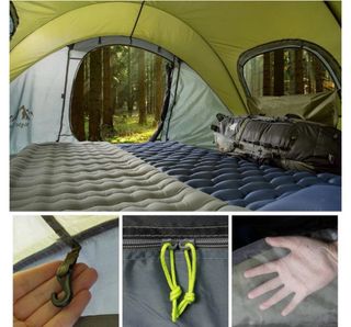 Tienda de campaña 2-4 personas impermeable