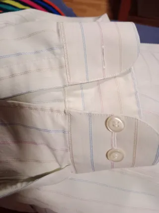 Camisa PERFIL Talla M Rayas Finas