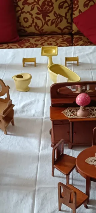 Muebles Vintage Casa Muñecas Madera