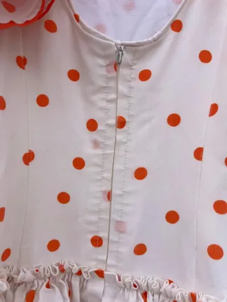 Traje Flamenca Volantes Lunares