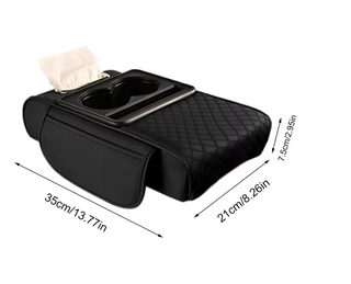 Caja reposabrazos coche con portavasos