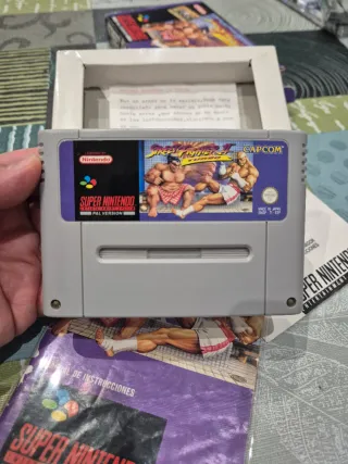 SUPER STREET FIGHTER II TURBO Super Nintendo 🇪🇦