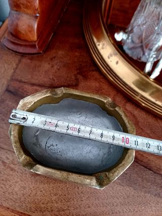 Cenicero Vintage David Marshall Aluminio y Bronce