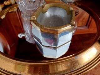 Cenicero Vintage David Marshall Aluminio y Bronce