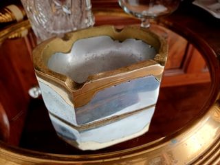 Cenicero Vintage David Marshall Aluminio y Bronce