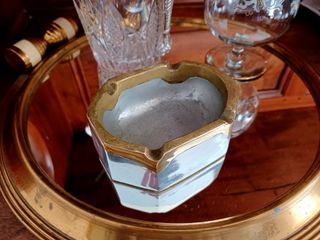 Cenicero Vintage David Marshall Aluminio y Bronce