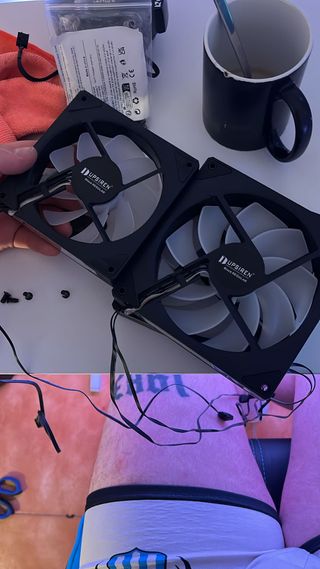 Pack 4 Ventiladores RGB PC