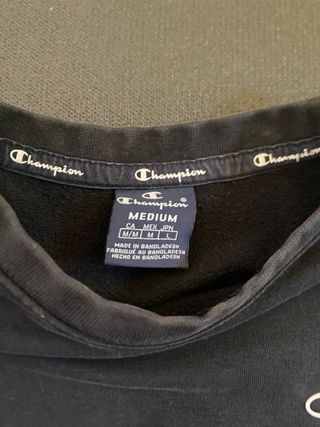 Chándal Champion Negro