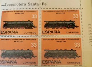 Trenes 49 sellos+14 Bloques Nuevas MNH