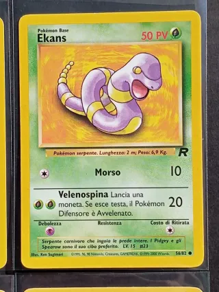 Carte dei Pokémon - Team Rocket