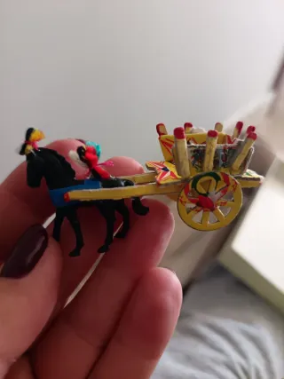 Set 7 Segnaposto Artigianali - Carretto Siciliano