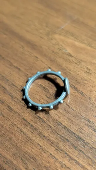 Anillo Rosario Plata