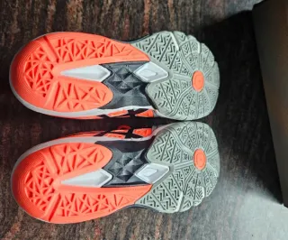 Asics Gel-Blade 5 R556Y Coral/Gris Talla 36