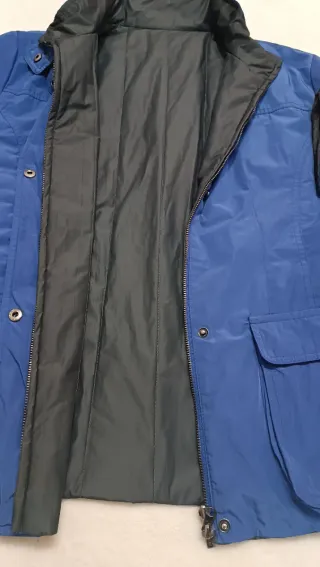 Parka azul mujer