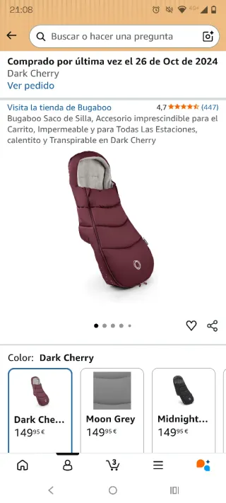 Saco polar Bugaboo