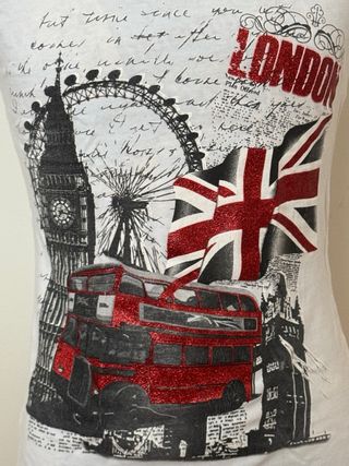 Camiseta souvenir Londres Talla M