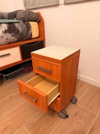 Habitación juvenil madera