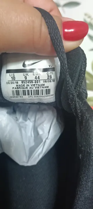 Zapatillas Nike Negras Talla 44