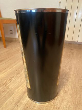 Paragüero vintage metal y madera