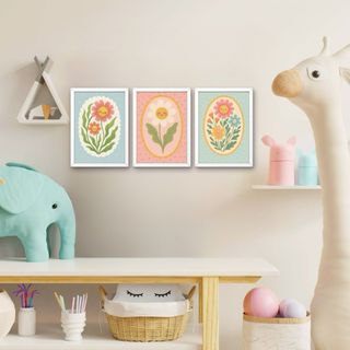Poster Decorativo A4 Fiori