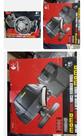 Volante Logitech MOMO Force Feedback