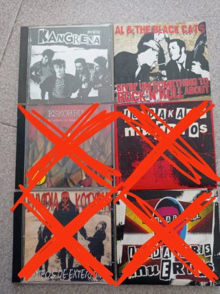 Lote CDs Punk Rock