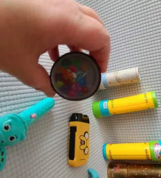 Caleidoscopios y linternas infantiles